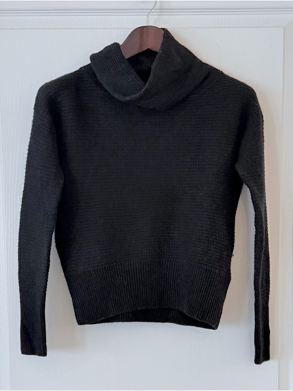 Banana Republic Black Cowl Neck Sweater - Women